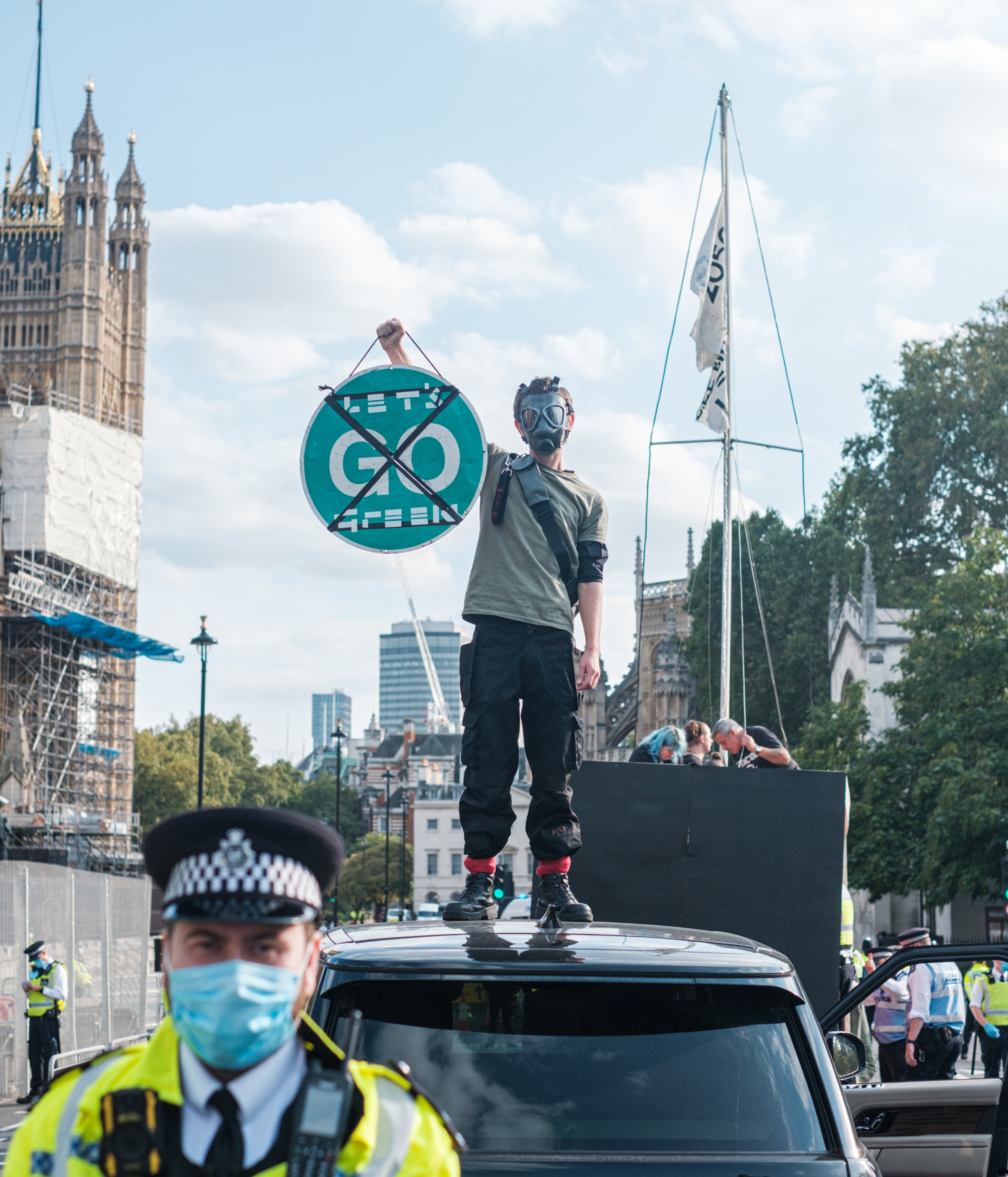 Police take No Further Action against Political Protester after Quentin’s intervention